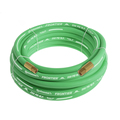 Continental 1/2" x 50' Green EPDM Rubber Air Hose, 300 PSI, 1/2" FNPSM x FNPSM HZG05030-50-41